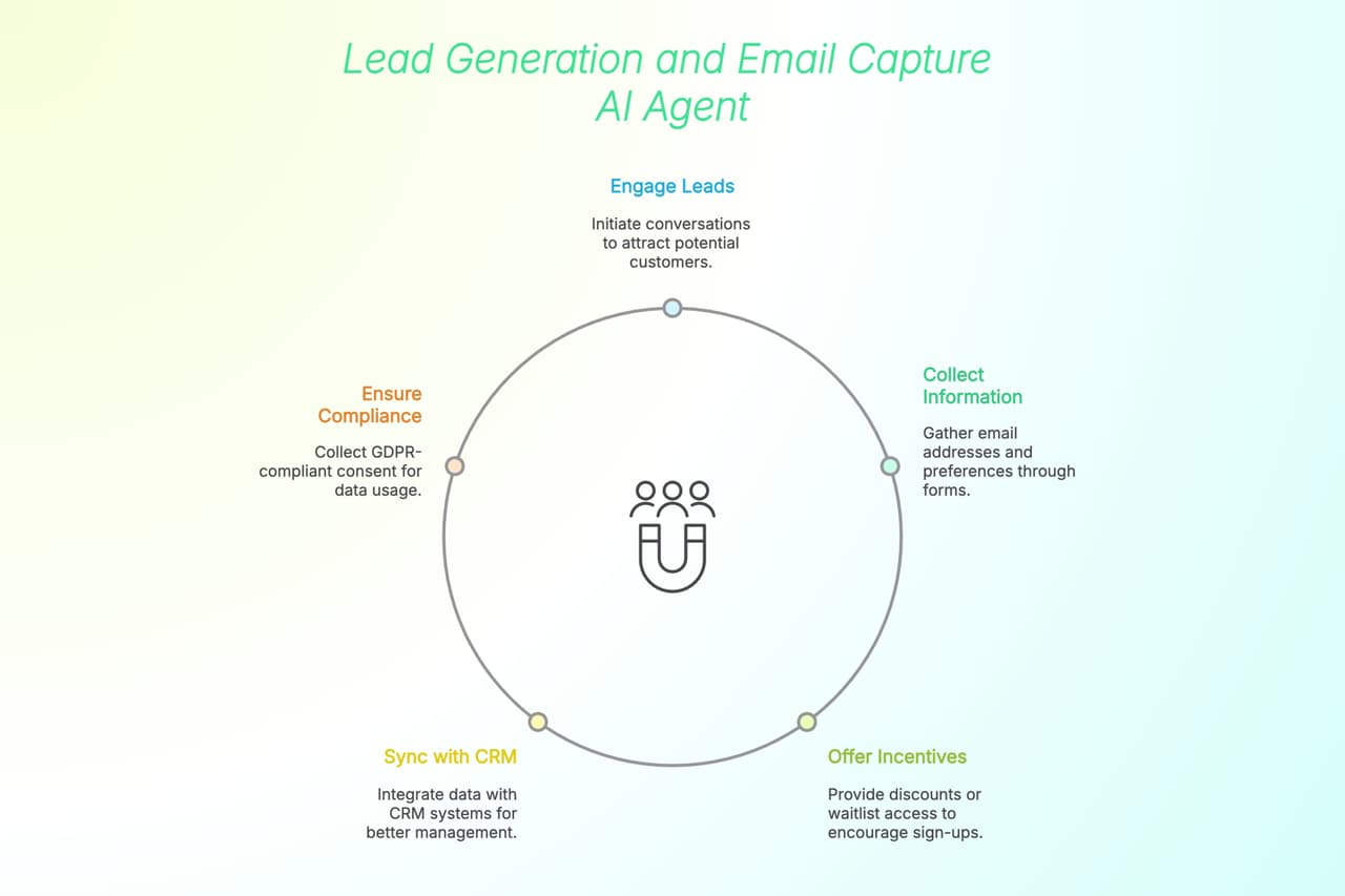 Key Features of Lead Generation & Email Capture Agent for Shopify