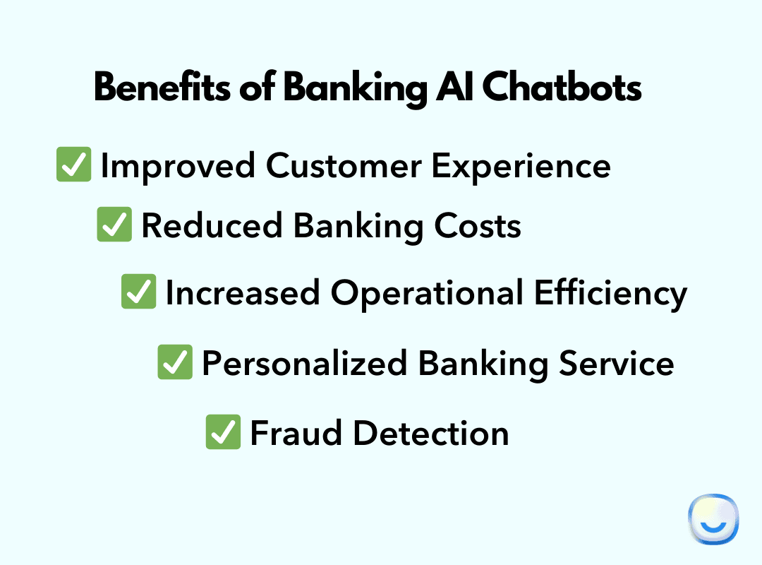 the benefits of banking AI chatbots on design