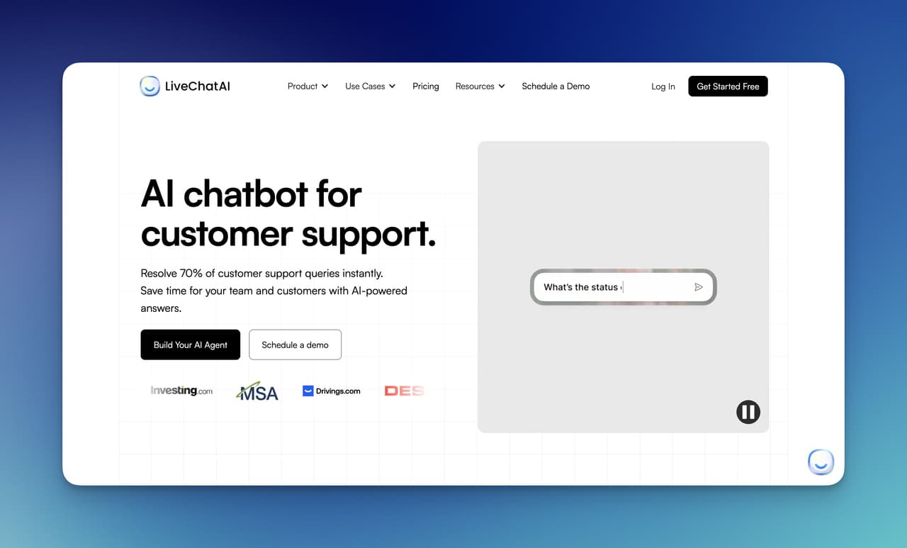 1. LiveChatAI illustration