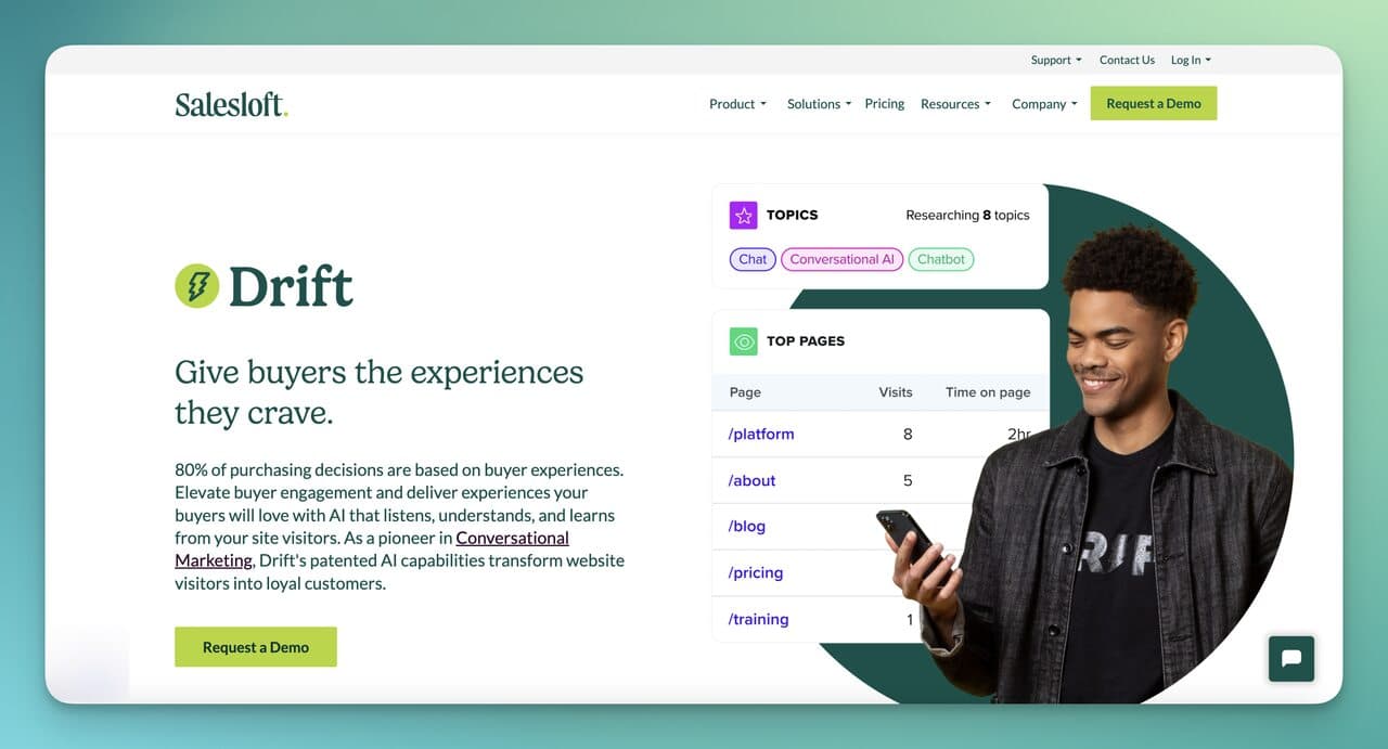 8. Drift by Salesloft illustration