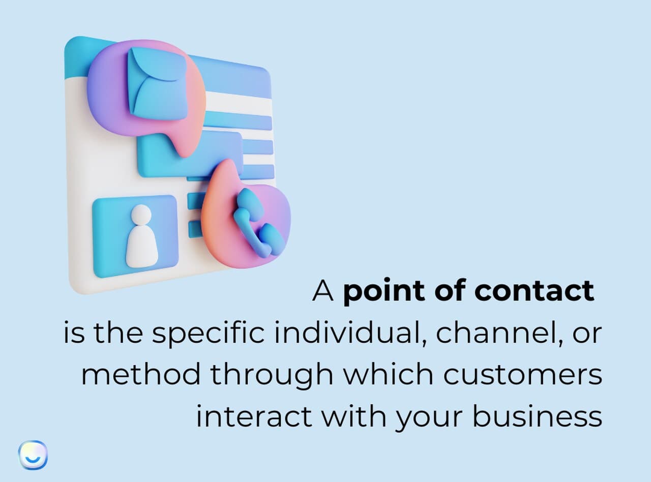 the definition of point of contact (POC)