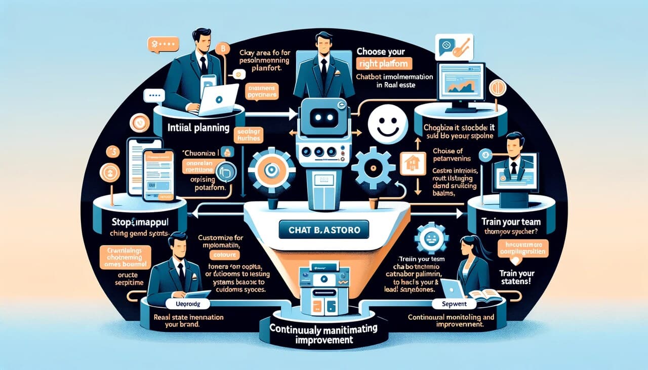 integrating chatbot into real estate workflow