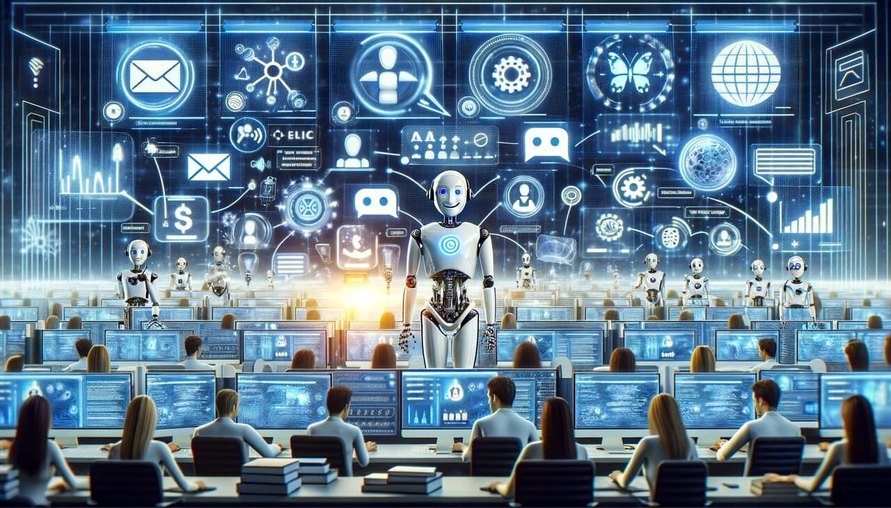 the representation of AI and automation on a tech-base milieu