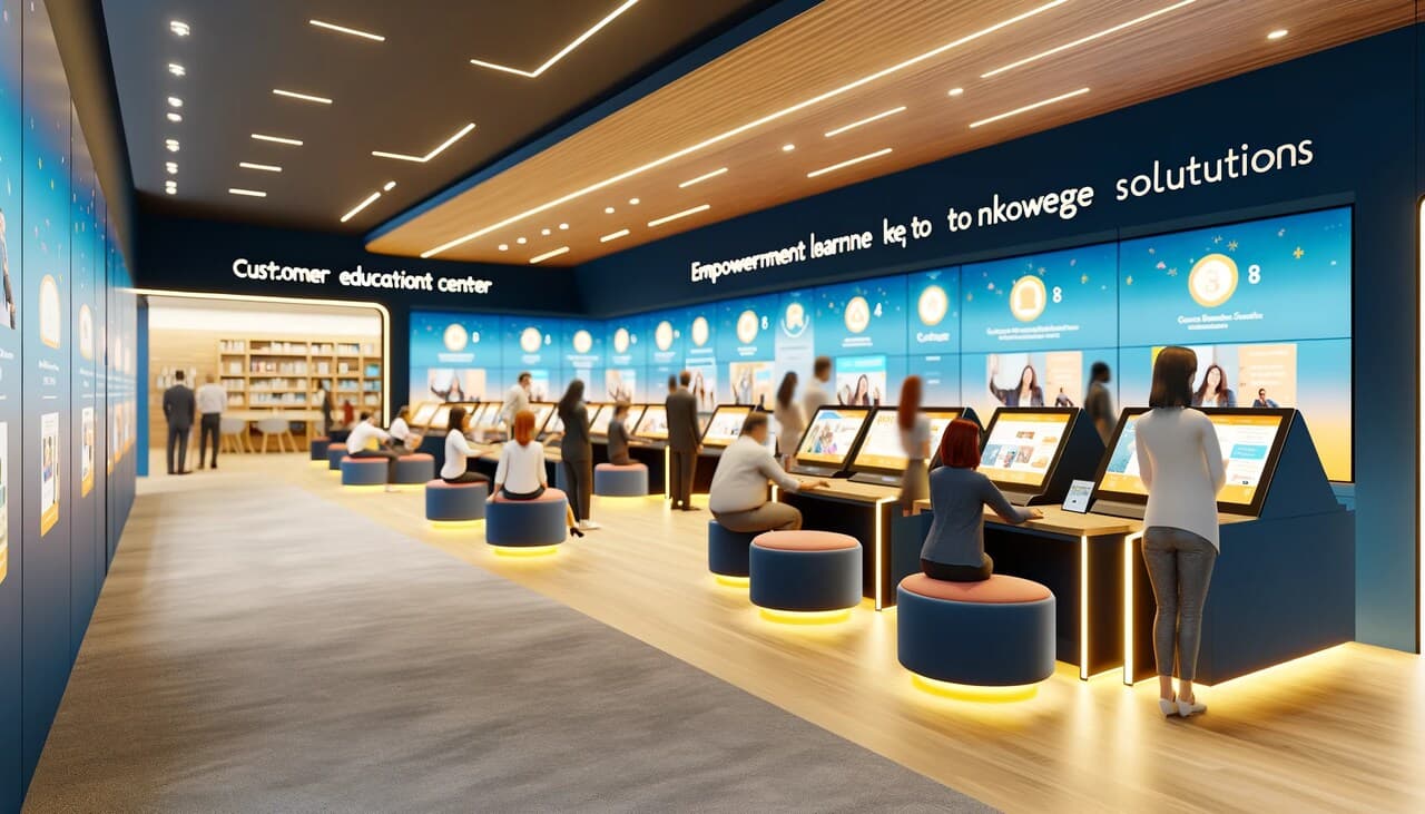 the customer education center for call reduction