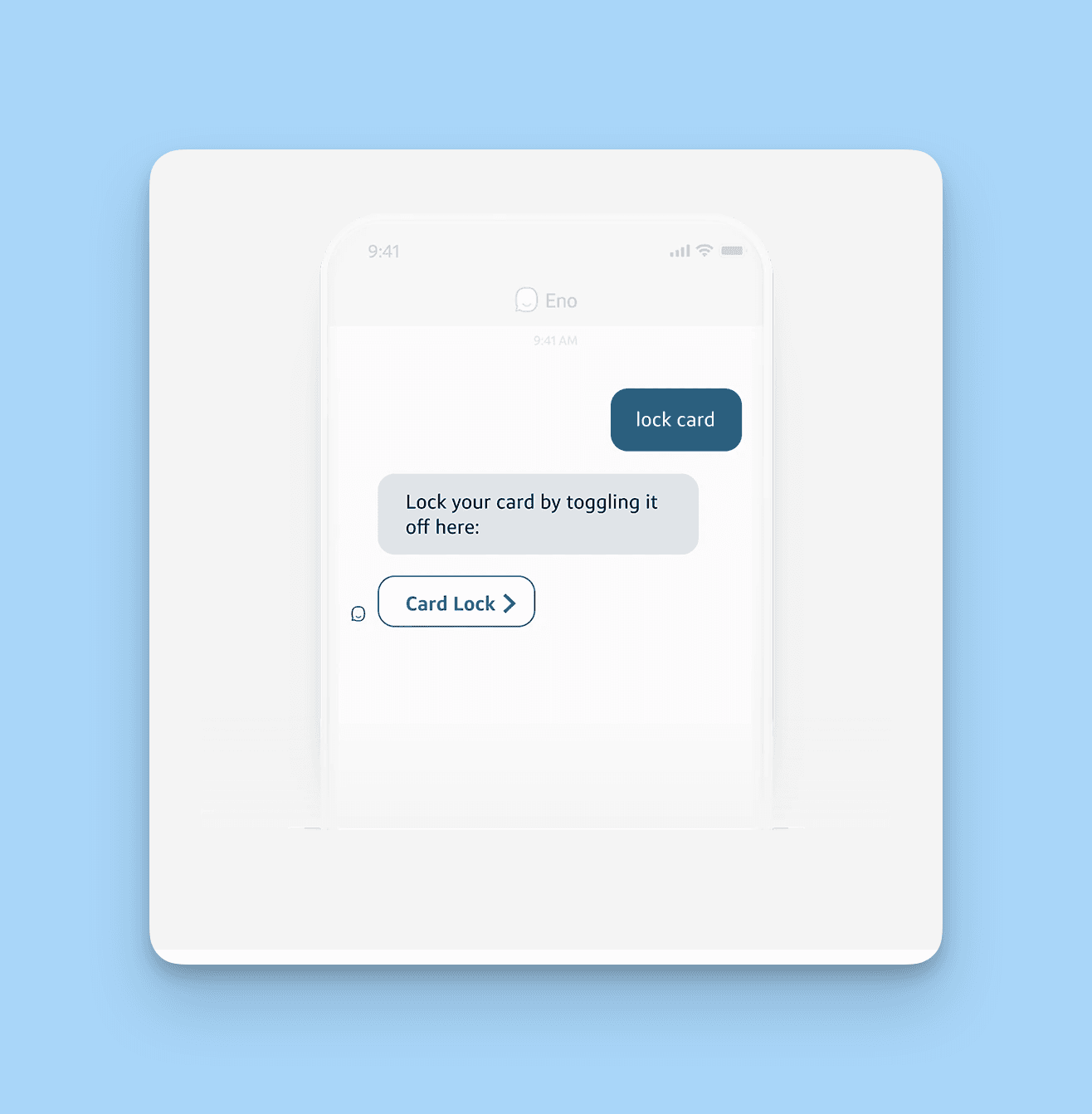 Finance chatbot fraud detection alert example notifying user of a suspicious transaction