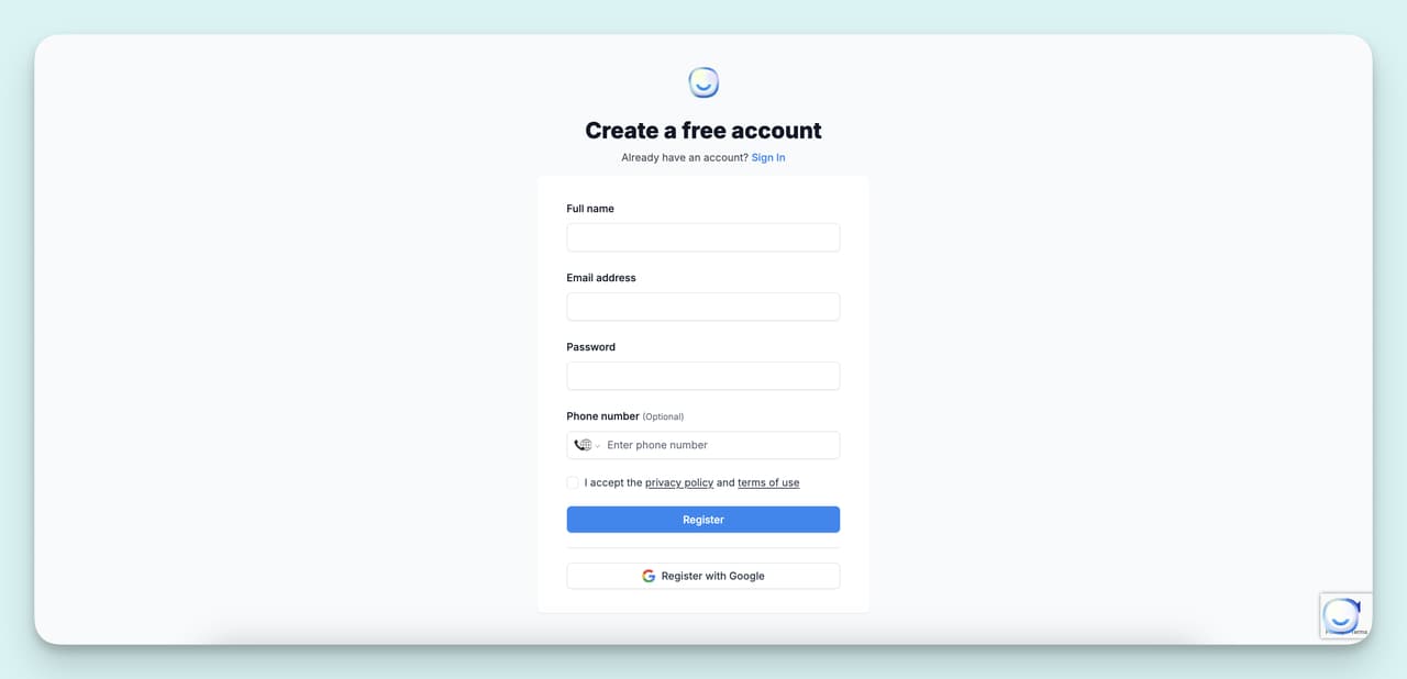 Log in to your LiveChatAI account