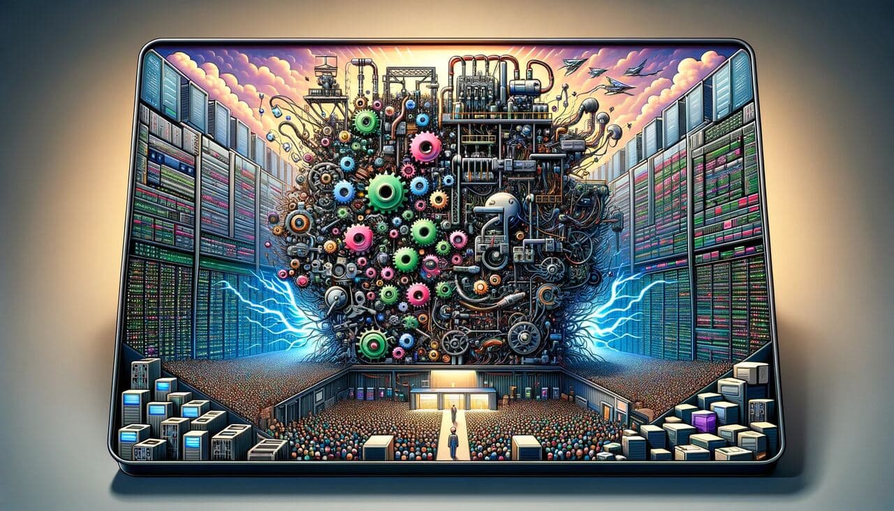 the image generated by AI to represent resource availability