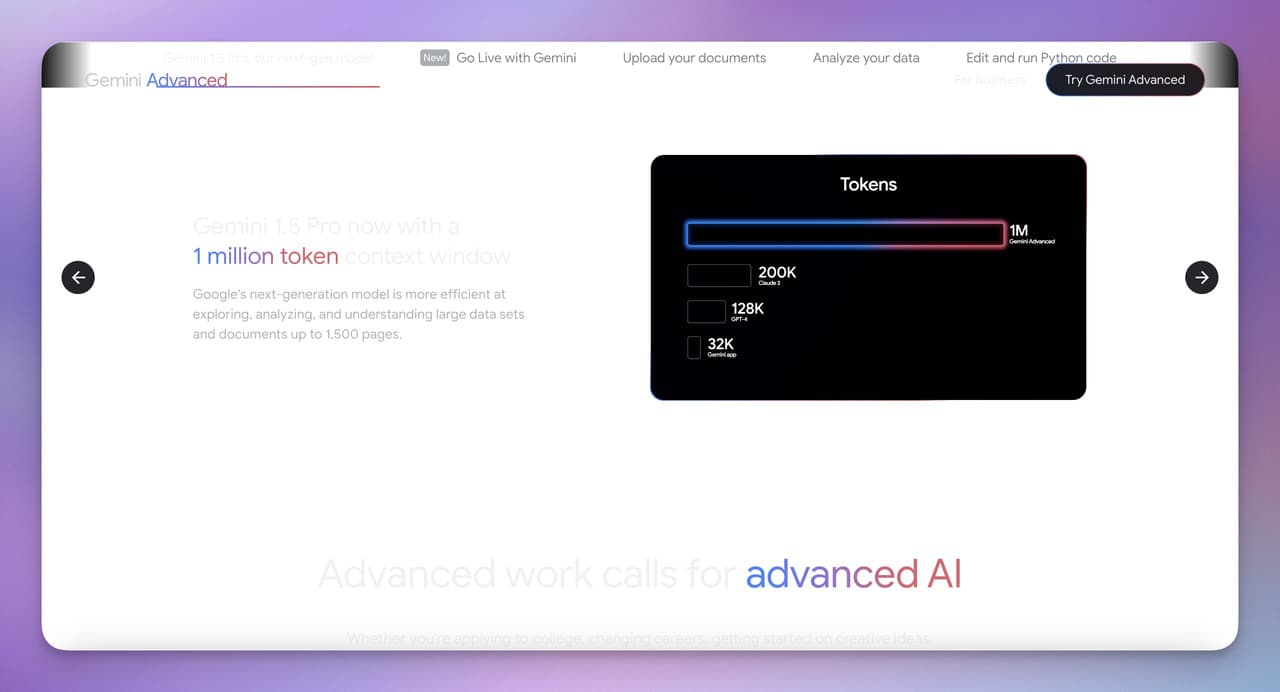 the cost of Gemini Advanced