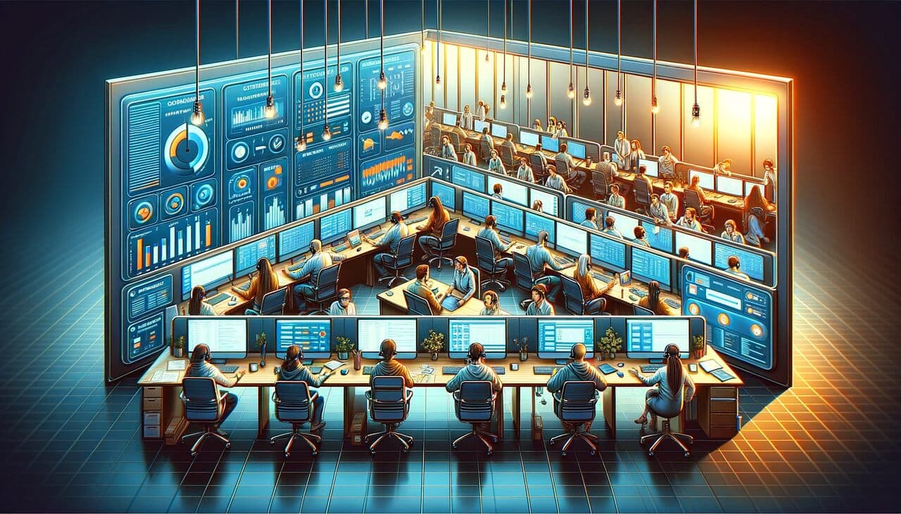 Visualization of a support team using their effort effectively through a strong knowledge base