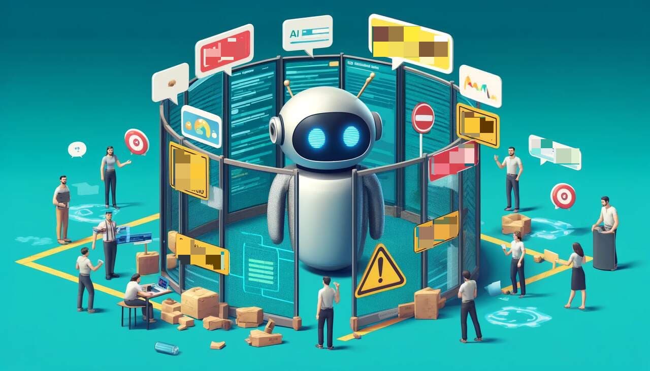 the representation of limited AI chatbot for Slack