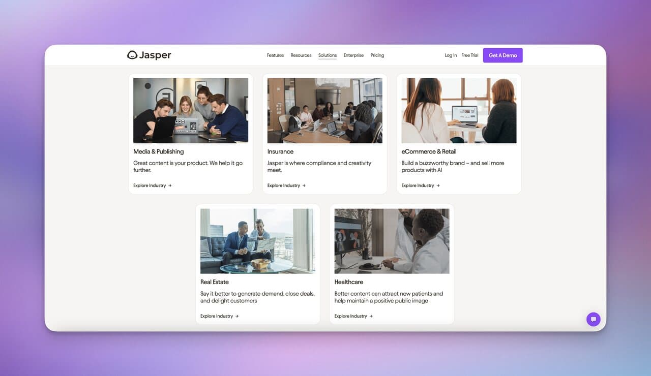 the case studies and how people use Jasper AI