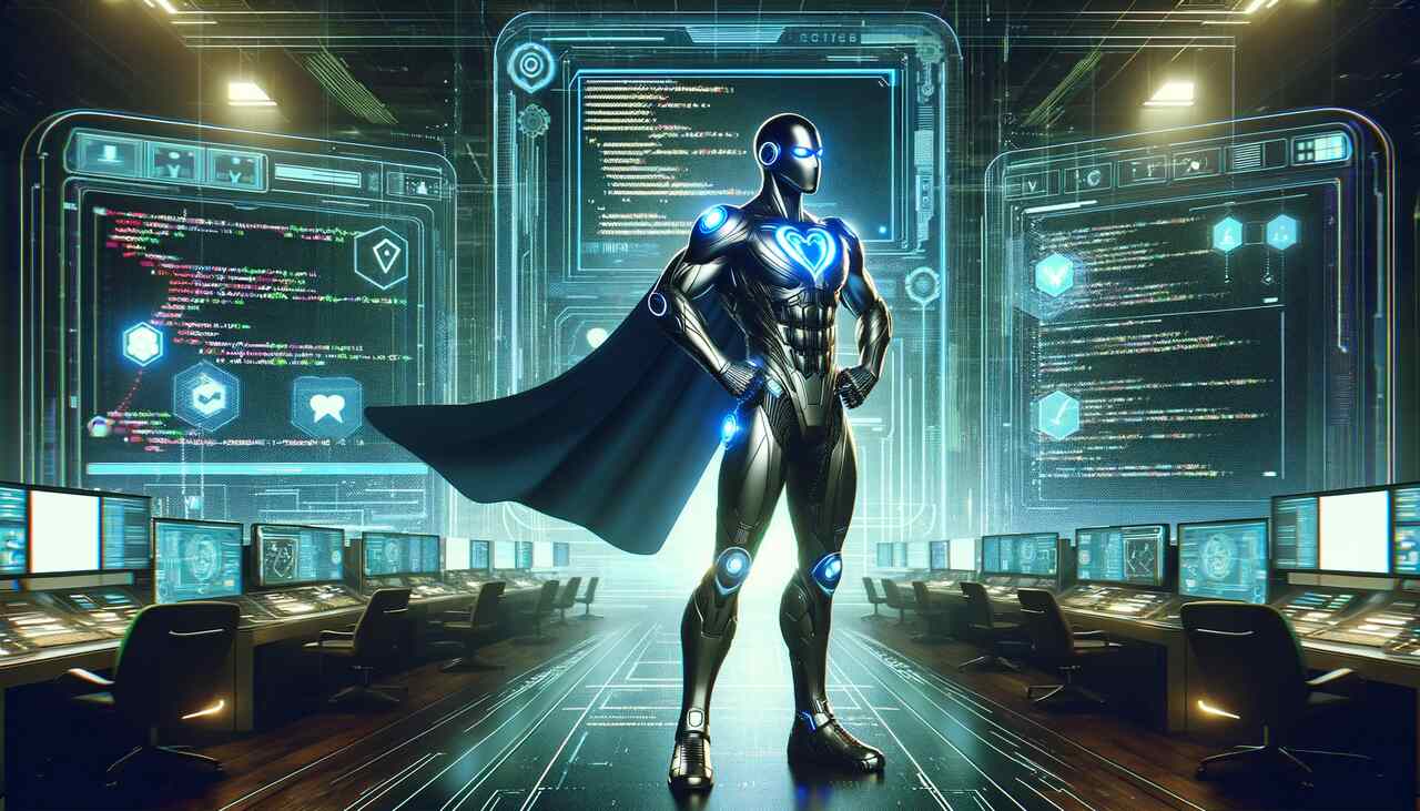 the representation of an AI chatbot character