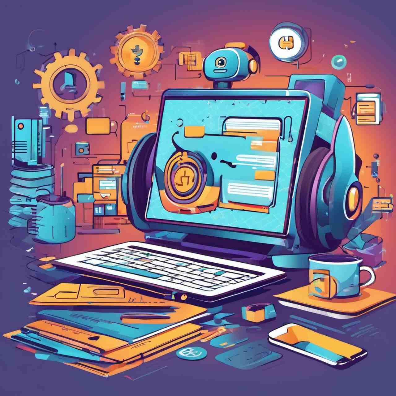 Illustration of chatbot agency pricing calculation and ROI analysis for project budgets