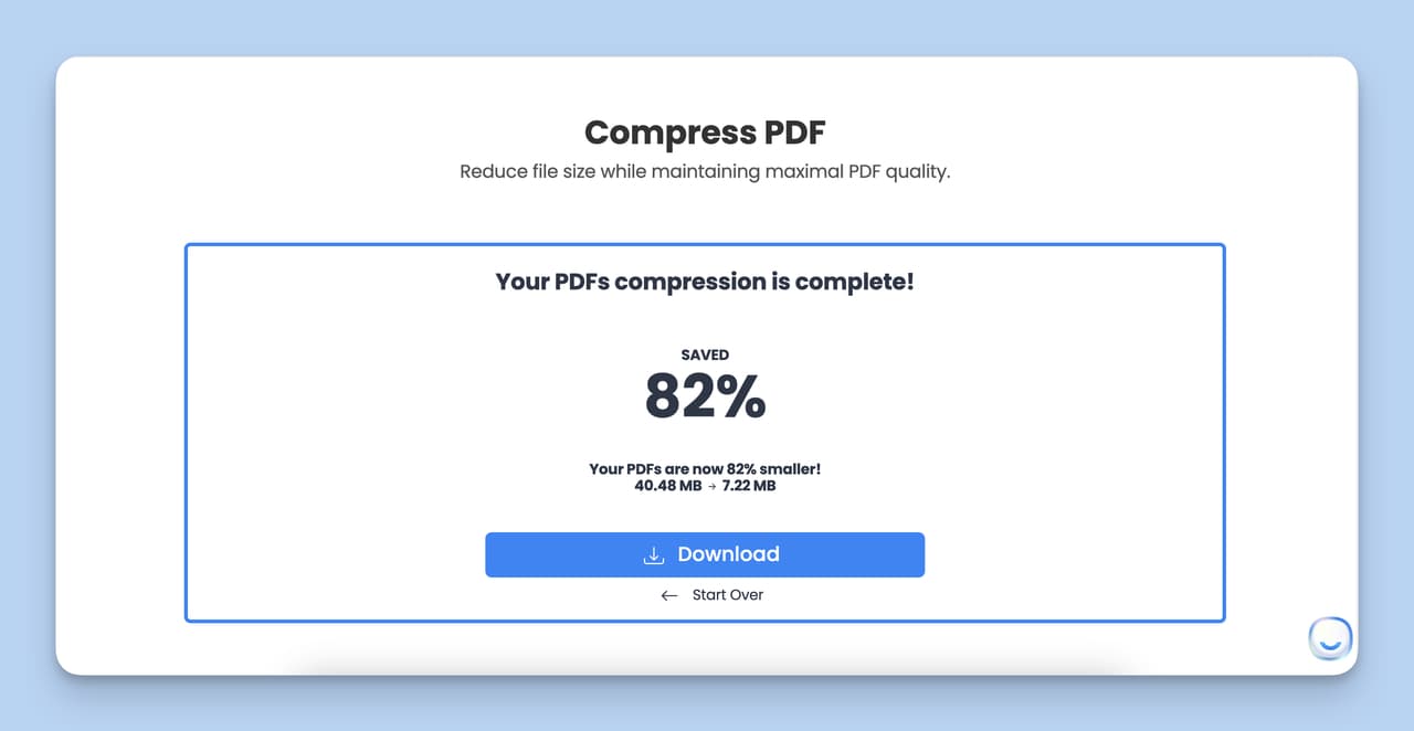 How Compress PDF Works? illustration