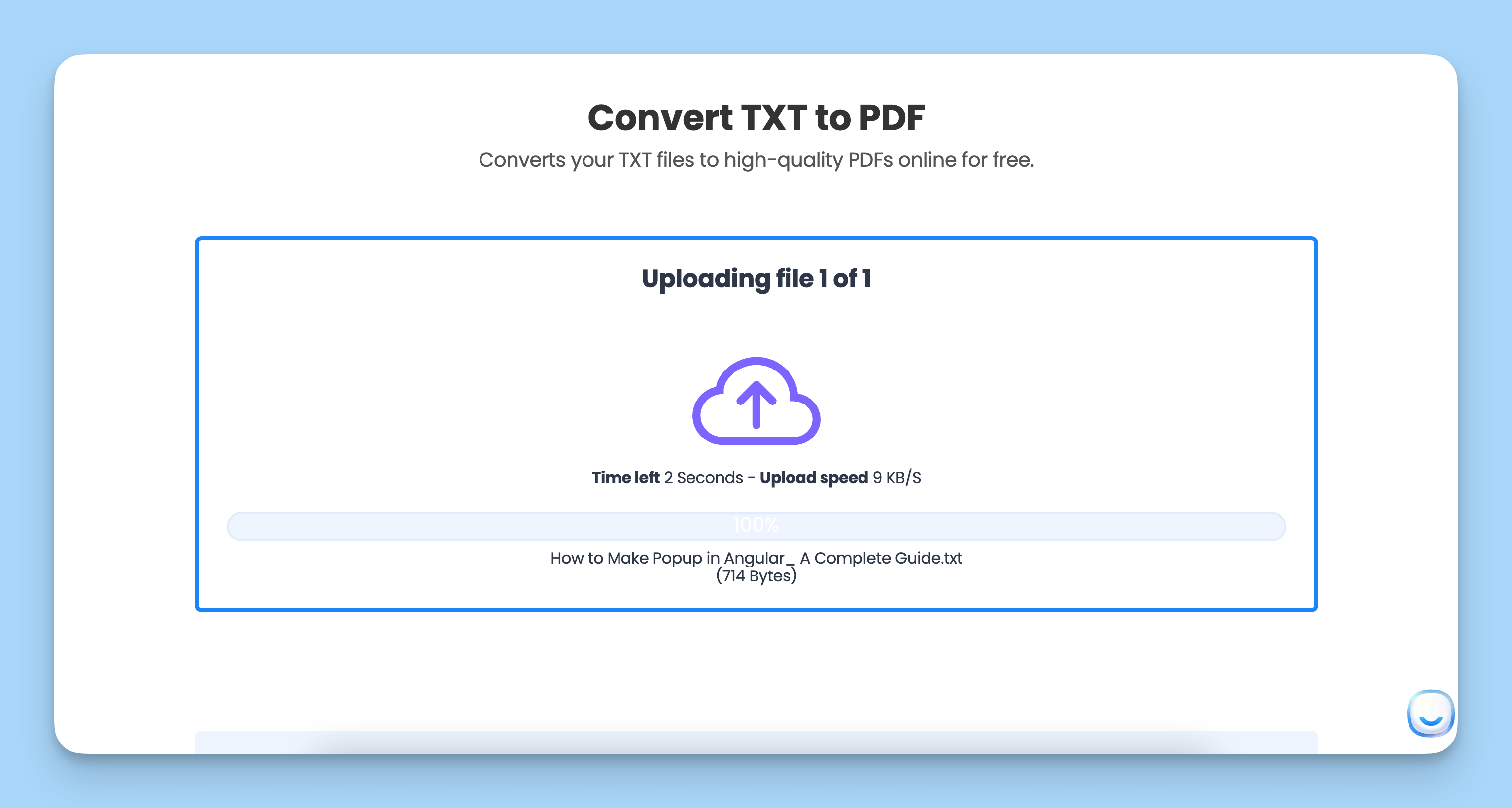 How Does the Online TXT to PDF Converter Work? illustration