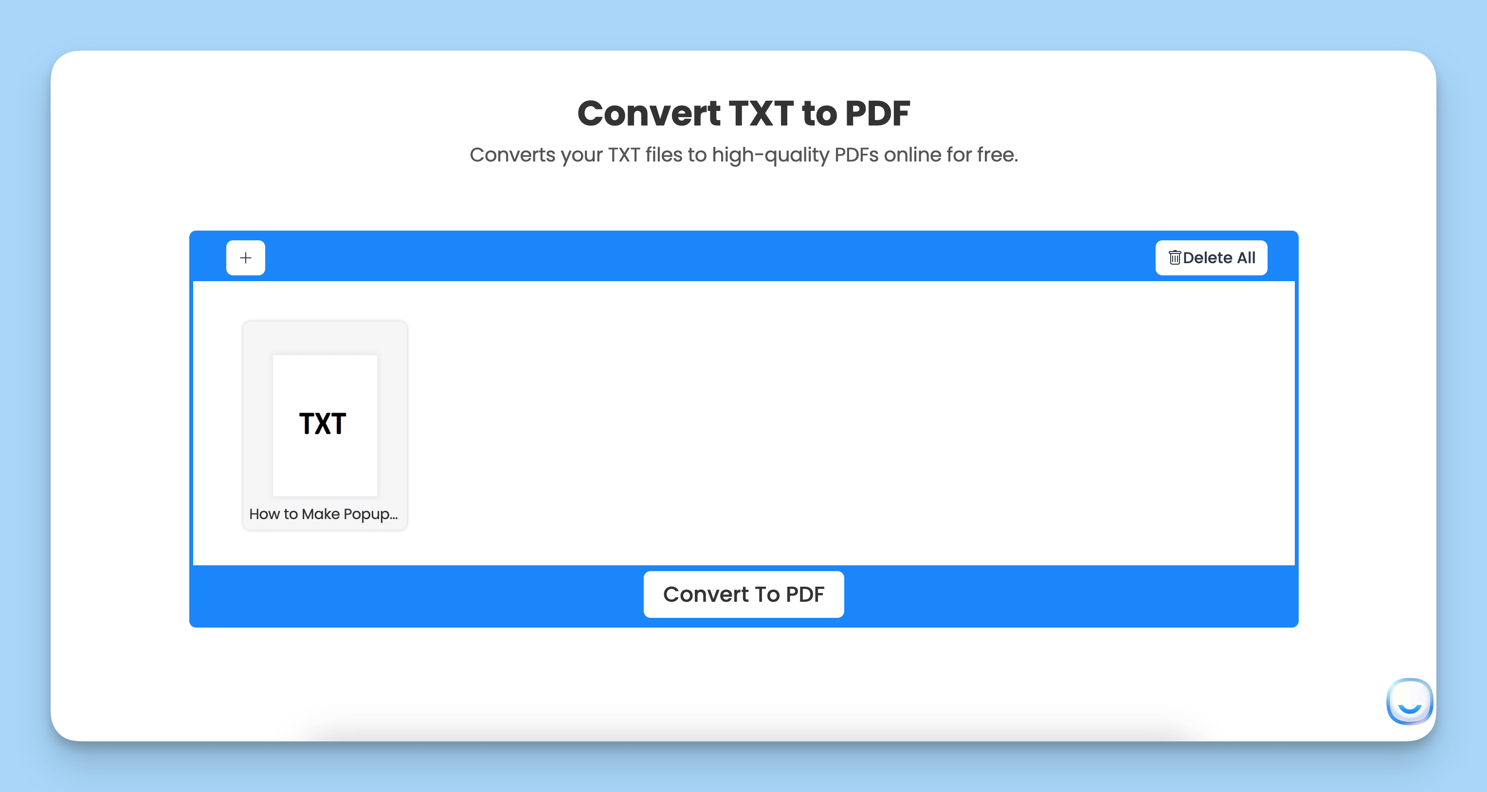 How Does the Online TXT to PDF Converter Work? illustration