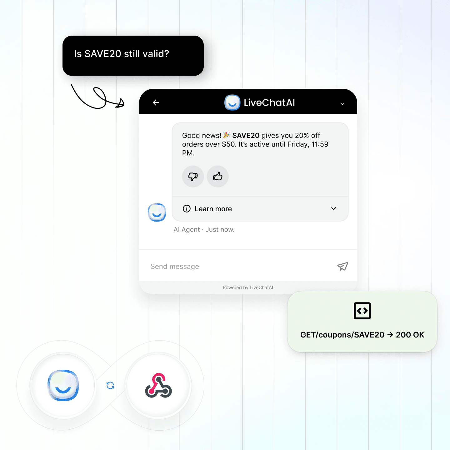 Any endpoint. Infinite possibilities. interface preview